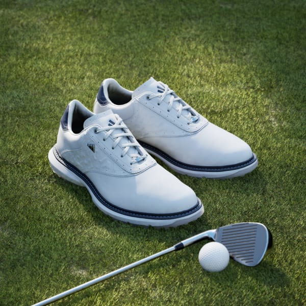Purchase Adidas MC70 Zapatillas de Golf Sin Clavos Blanco/Navy/Halo Plateado JQ3492