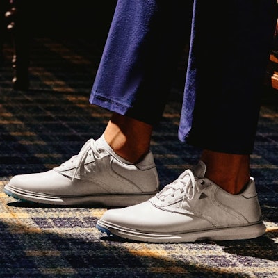 아디다스 MC70 스파이크리스 골프화 대시 그레이/헤일로 실버/루시드 레이 블루 JQ3493 5