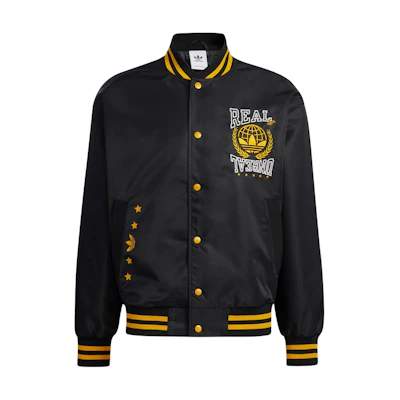 adidas MC Woven Bomber Black Retro Academy Style Jacket HY1357