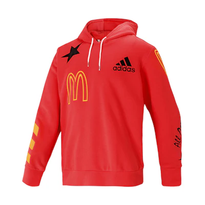 adidas McDonald's Shooter Basketball Hoodie Bright Pink Fluorescent () GE4998