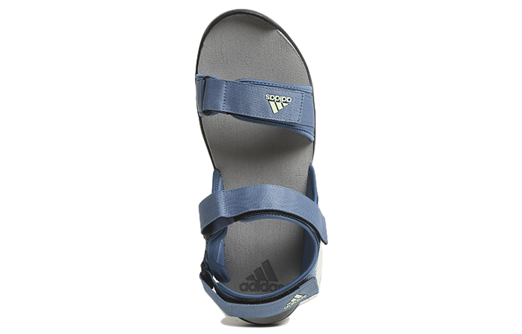 Lookbook adidas Mechan 休閒運動涼鞋 淺藍色