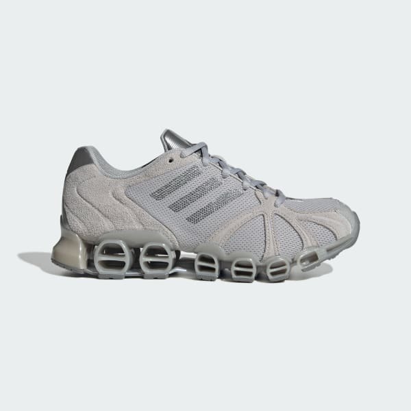 adidas Mega Ghostride Sneakers - Stylish and Bold Footwear for Trendsetters. Grey Two/Silver Metallic/Grey Three IH4392
