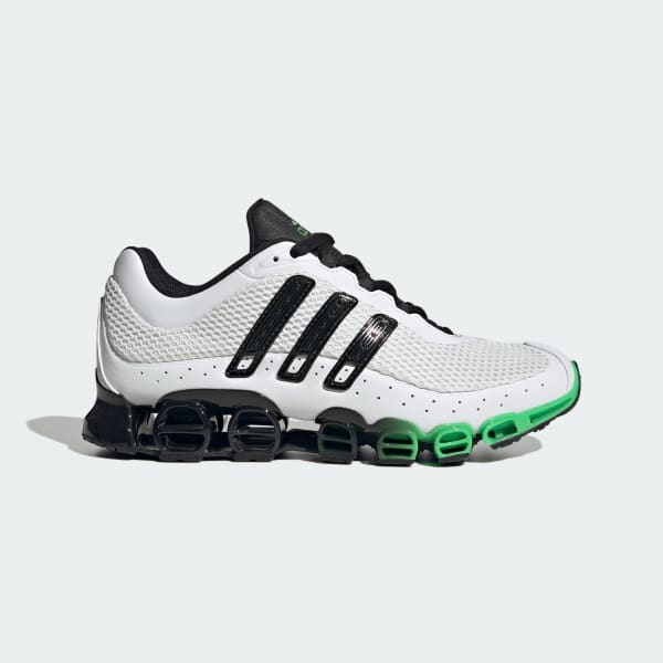 adidas MEGARIDE Shoes White/Semi Screaming Green/Core Black IH9400