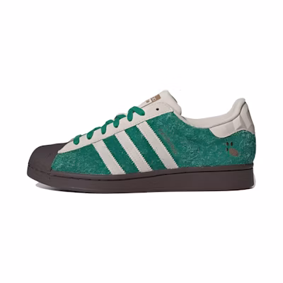 adidas Melting Sadness originals Superstar Karoro Hole 'Green White Black'