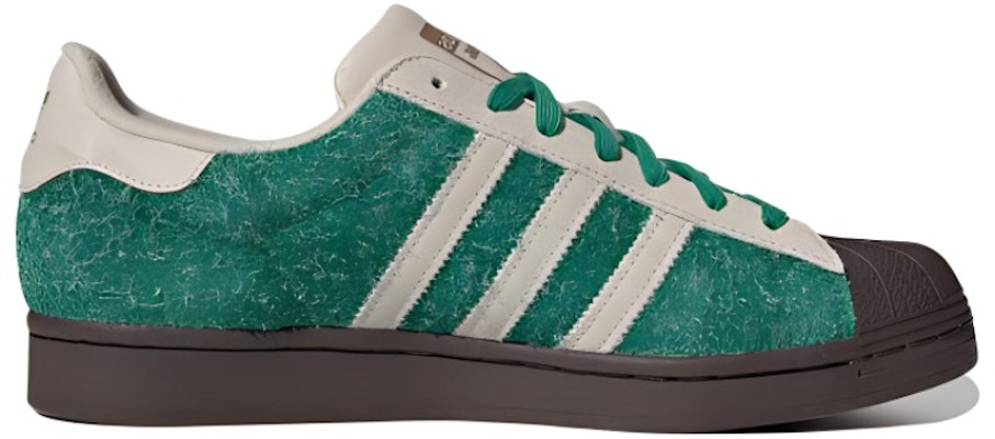 adidas Melting Sadness x originals Superstar Karoro Hole 'Green White Black' H06341 Order adidas Melting Sadness x originals Superstar Karoro Hole 'Green White Black' H06341