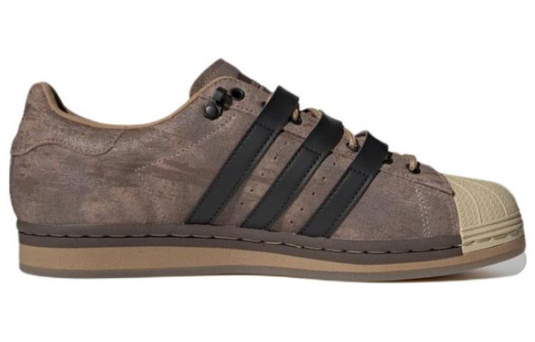 Order adidas Melting Sadness x Originals Superstar Karoro Hole 'Coklat Hitam Kuning Krim' H06344
