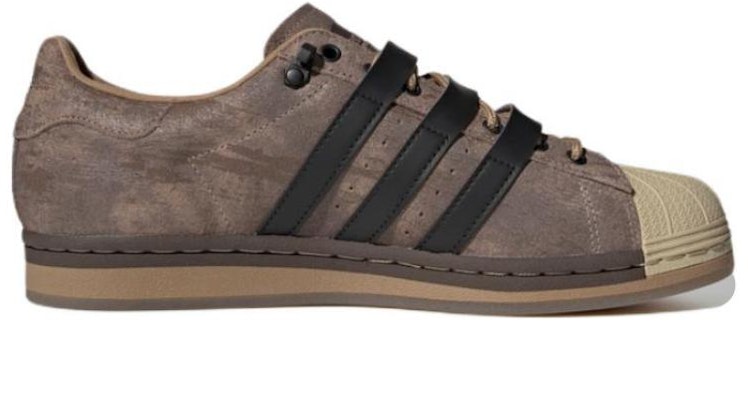 adidas Melting Sadness x originals Superstar Karoro Hole 'Brown Black Creamyellow' H06344 Order adidas Melting Sadness x originals Superstar Karoro Hole 'Brown Black Creamyellow' H06344