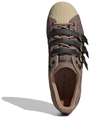 adidas Melting Sadness x originals Superstar Karoro Hole 'Brown Black Creamyellow' H06344 Lookbook adidas Melting Sadness x originals Superstar Karoro Hole 'Brown Black Creamyellow' H06344