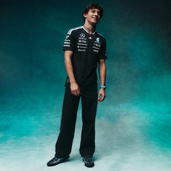 adidas Mercedes-AMG F1 Perpétua Sneaker Core Black/Silver Metallic/Semi Mint Rush 圖 12