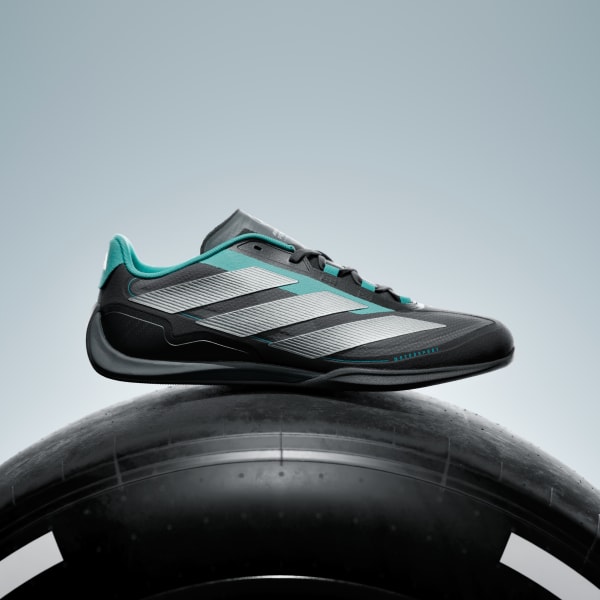 adidas Mercedes-AMG F1 Perpétua Sneaker Core Black/Silver Metallic/Semi Mint Rush 圖 3