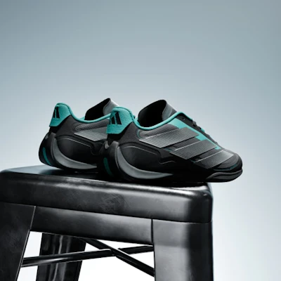 adidas Mercedes-AMG F1 Perpétua Sneaker Core Black/Silver Metallic/Semi Mint Rush KJ6175 Details for adidas Mercedes-AMG F1 Perpétua Sneaker Core Black/Silver Metallic/Semi Mint Rush KJ6175