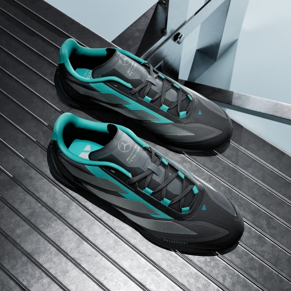 adidas Mercedes-AMG F1 Perpétua Sneaker Core Black/Silver Metallic/Semi Mint Rush 圖 8