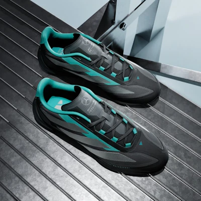 adidas Mercedes-AMG F1 Perpetua Nero Argento Menta Sneakers KJ6175 1