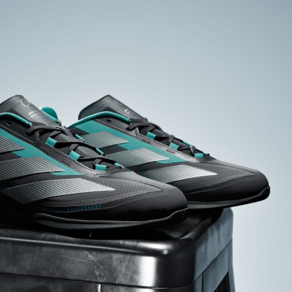 adidas Mercedes-AMG F1 Perpétua Sneaker Core Black/Silver Metallic/Semi Mint Rush 圖 9