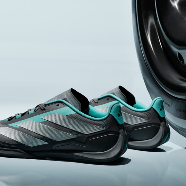 adidas Mercedes-AMG F1 Perpétua Sneaker Core Black/Silver Metallic/Semi Mint Rush 圖 10