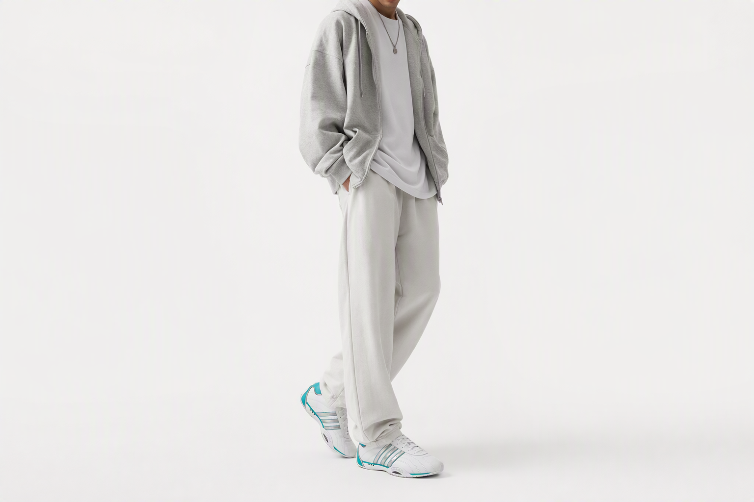 Order adidas Mercedes-AMG F1 Team Adiracer LO 白銀薄荷綠賽車鞋 KJ1187