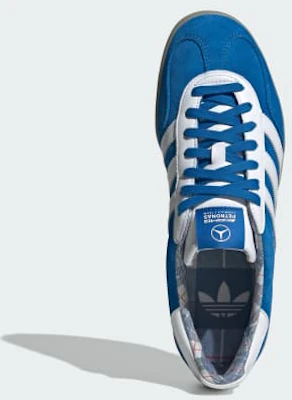 adidas Mercedes-AMG F1 Gazelle 室內鞋 藍鳥/雲白/黃褐色 KJ3264 Order adidas Mercedes-AMG F1 Gazelle 室內鞋 藍鳥/雲白/黃褐色 KJ3264