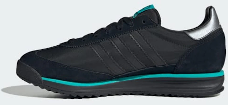 Adidas Mercedes-AMG Petronas F1 Team SL 72 RS Core Black/Core Black/Silver Metallic JQ1782 Details for Adidas Mercedes-AMG Petronas F1 Team SL 72 RS Core Black/Core Black/Silver Metallic JQ1782