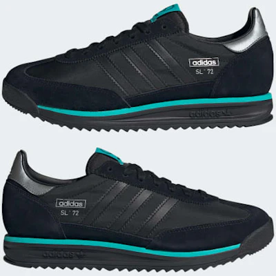 Adidas Mercedes-AMG Petronas F1 Team SL 72 RS Core Black/Core Black/Silver Metallic JQ1782 Sizing Adidas Mercedes-AMG Petronas F1 Team SL 72 RS Core Black/Core Black/Silver Metallic JQ1782