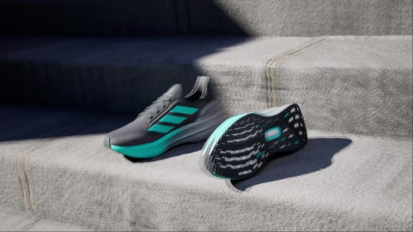 Order 阿迪达斯AMG奔驰F1联名Ultraboost 5X黑薄荷绿铁灰版运动鞋 JR9386