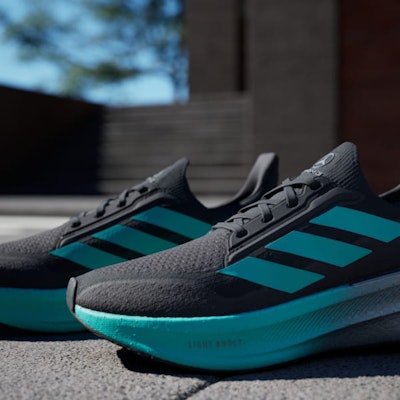 阿迪达斯AMG奔驰F1联名Ultraboost 5X黑薄荷绿铁灰版运动鞋 JR9386 1