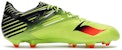 adidas Messi 15.1 FG AG 'Solar Slime' kasut bola hijau terang. S74679