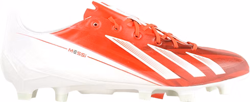 adidas Messi Adizero F50 TRX FG 'White Red' G65311 adidas Messi Adizero F50 TRX FG 'White Red' G65311