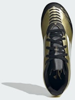 (JR) adidas Messi F50 Club FxG 'Emas Metalik' IG9319 Lookbook (JR) adidas Messi F50 Club FxG 'Emas Metalik' IG9319