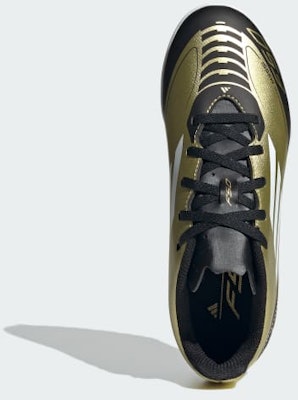 (JR) adidas Messi F50 Club TF 'Emas Metalik' IG9297 Lookbook (JR) adidas Messi F50 Club TF 'Emas Metalik' IG9297