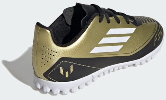 (Youth) adidas Messi F50 Club TF 'Gold Metallic' IG9297 Details for (Youth) adidas Messi F50 Club TF 'Gold Metallic' IG9297