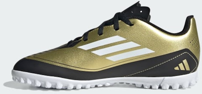 (Youth) adidas Messi F50 Club TF 'Gold Metallic' IG9297 Sizing (Youth) adidas Messi F50 Club TF 'Gold Metallic' IG9297