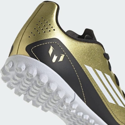 (Youth) adidas Messi F50 Club TF 'Gold Metallic' IG9297 Cheap (Youth) adidas Messi F50 Club TF 'Gold Metallic' IG9297