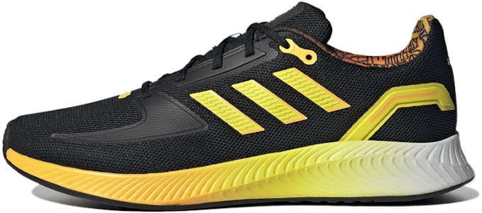 adidas Runfalcon 2.0 低筒舒適跑步鞋 黑黃色 Buy adidas Runfalcon 2.0 低筒舒適跑步鞋 黑黃色