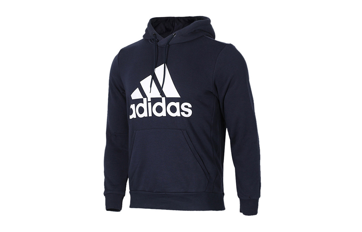 adidas MH BOS PO FT Navy Blue Sports Hoodie DT9943