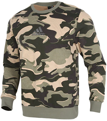 adidas MH GFX Camo Knit Crewneck Sweatshirt Lelaki Corak Penyamaran. GM4472 Buy adidas MH GFX Camo Knit Crewneck Sweatshirt Lelaki Corak Penyamaran. GM4472