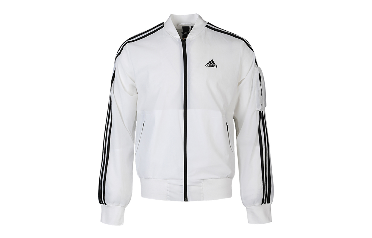adidas MH JKT BOMB 3S Woven Jacket White GH4803