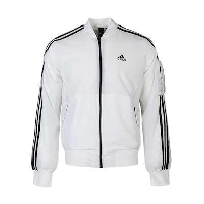 adidas MH JKT BOMB 3S Woven Jacket White GH4803