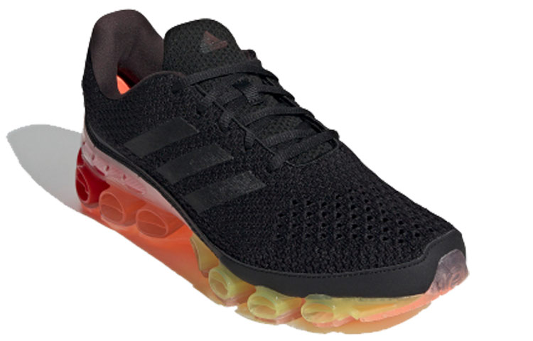 Lookbook 아디다스 마이크로바운스 블랙 레드 '블랙 레드' 형광 FX7699