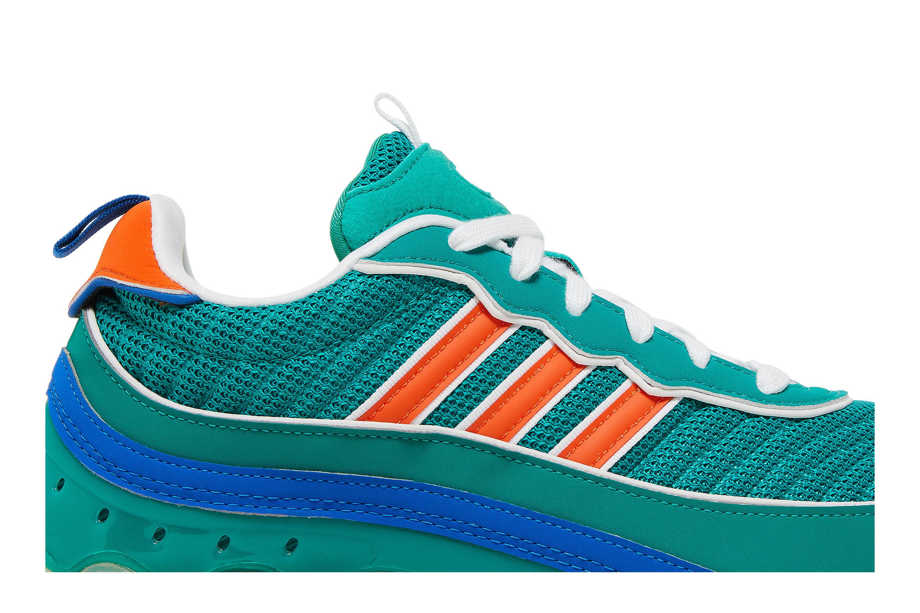 Order adidas Microbounce T1 'Glory Green Orange' Hijau Oranye EG5395