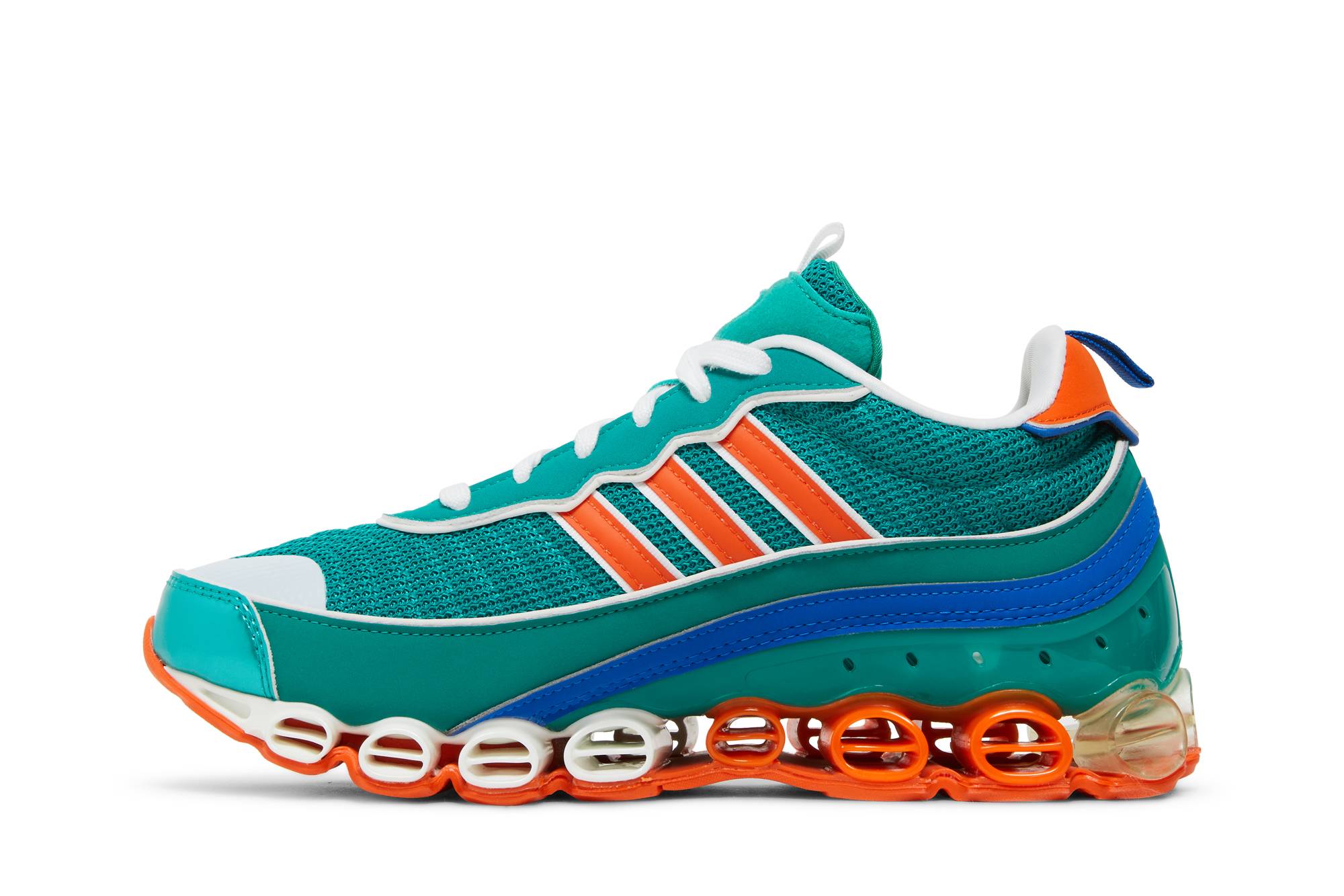 Lookbook adidas Microbounce T1 'Glory Green Orange' Hijau Oranye EG5395