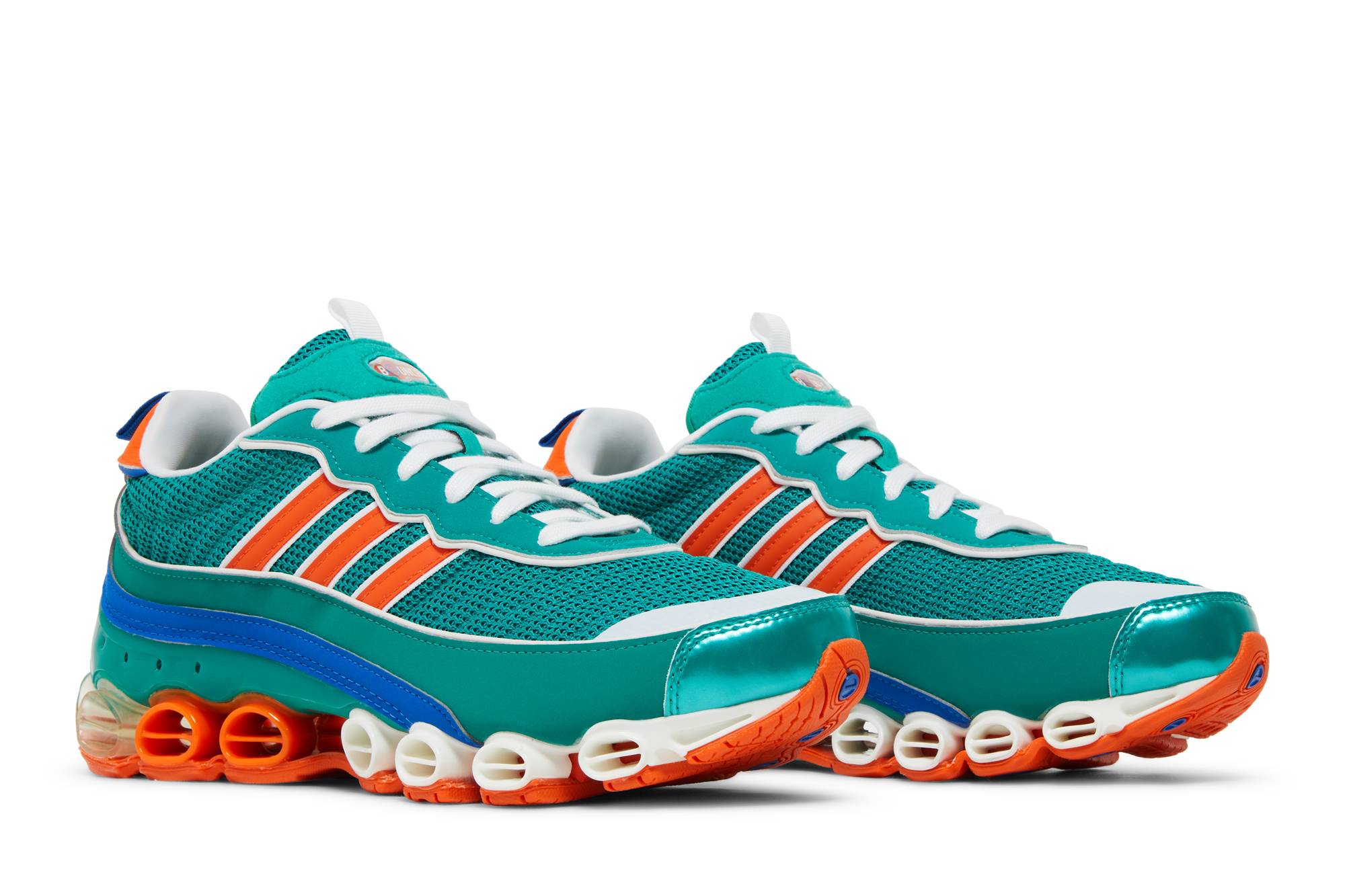 Cheap adidas Microbounce T1 'Glory Green Orange' Hijau Oranye EG5395