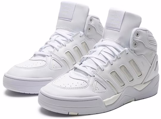 adidas 舒適 耐磨透氣 中筒 生活休閒鞋 男款 白色 Lookbook adidas 舒適 耐磨透氣 中筒 生活休閒鞋 男款 白色