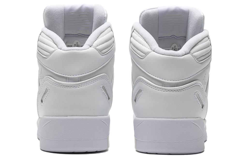 Shop adidas 舒適 耐磨透氣 中筒 生活休閒鞋 男款 白色