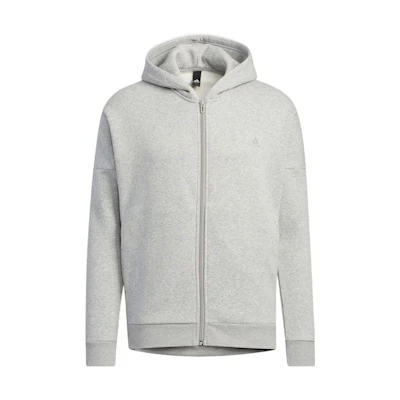 adidas Minimalist Letter Print Zip-Up Vintage Track Jacket Unisex Grey HM2683