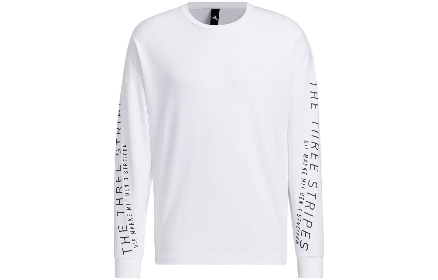 adidas Minimalist Logo Print Pullover Sweatshirt White () HM2695
