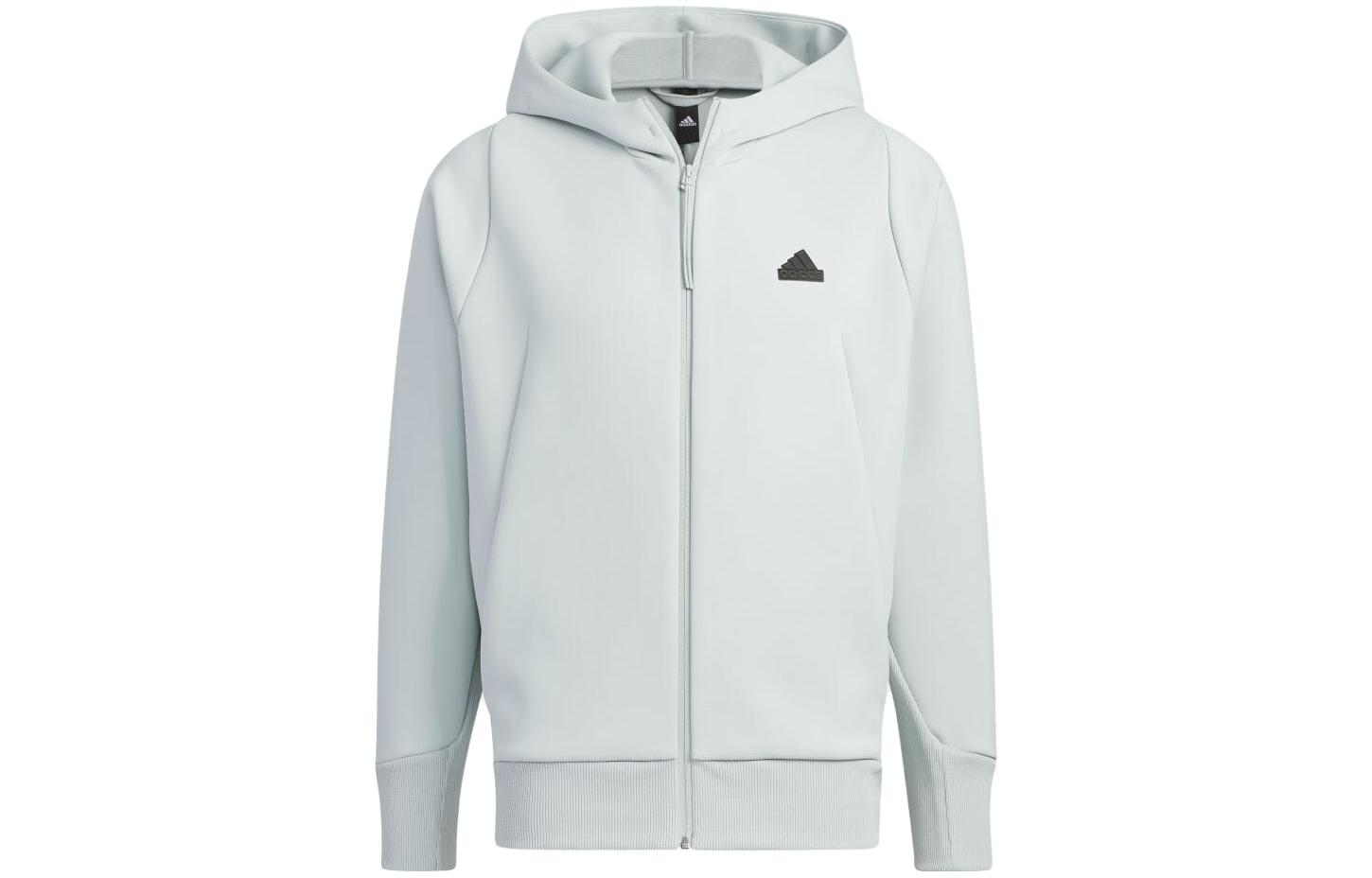 adidas Miraculous Silver Full-Zip Hoodie Jacket Japan Edition IQ1378-JAPAN