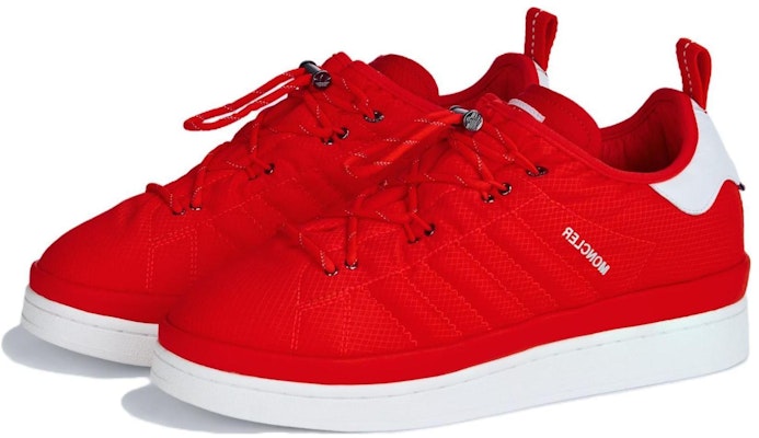adidas Moncler x Campus 'Seni Penjelajahan - Solar Red' IG7867 Lookbook adidas Moncler x Campus 'Seni Penjelajahan - Solar Red' IG7867