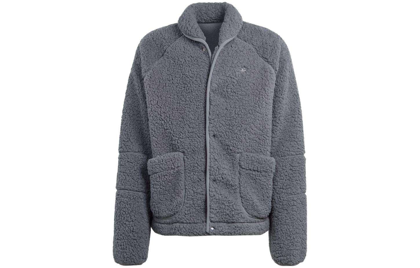 adidas Mono Fleece Zip Jacket Japanese Edition - Gray IJ0716-JAPAN