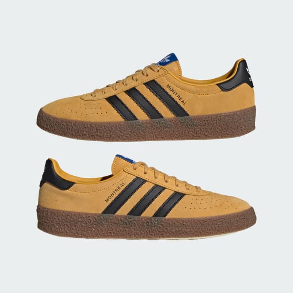 Sizing 阿迪达斯Montreal RM鞋 黄黑配色/生胶外底 JS1332