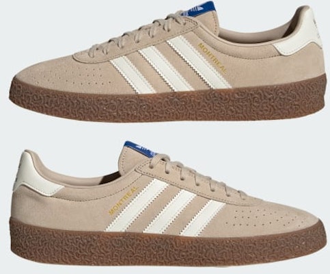 Adidas Montreal RM Shoes Magic Beige/Chalk White/Gum JS1333 Sizing Adidas Montreal RM Shoes Magic Beige/Chalk White/Gum JS1333